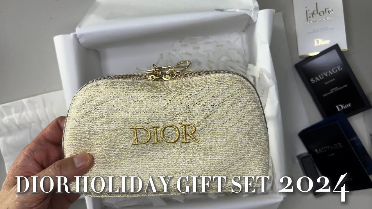DIOR Holiday Gift Set 2024 Unboxing - YouTube