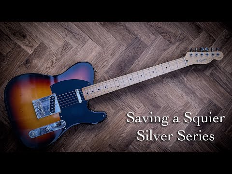 On the Bench: Saving a MIJ Silver Series Squier - YouTube