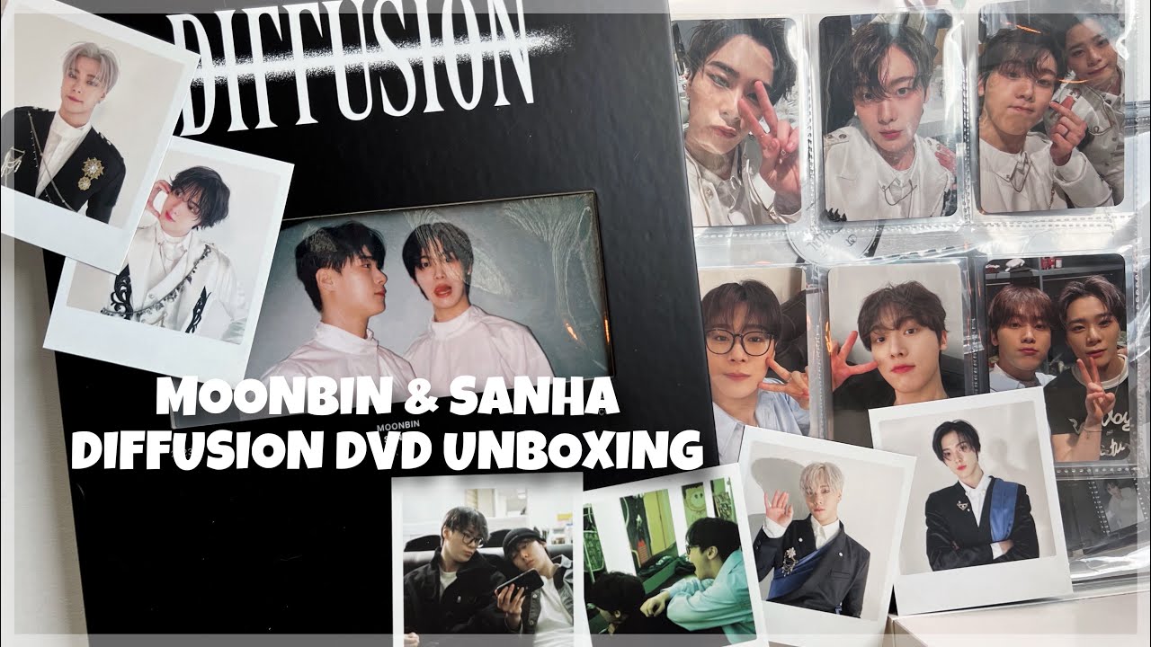 2023 MOONBIN & SANHA FAN CON : [DIFFUSION] DVD💿UNBOXING - YouTube