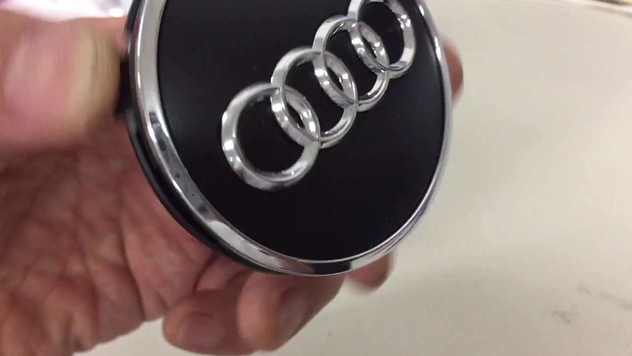 Audi Dynamic Hub Caps 自作しました！ - YouTube
