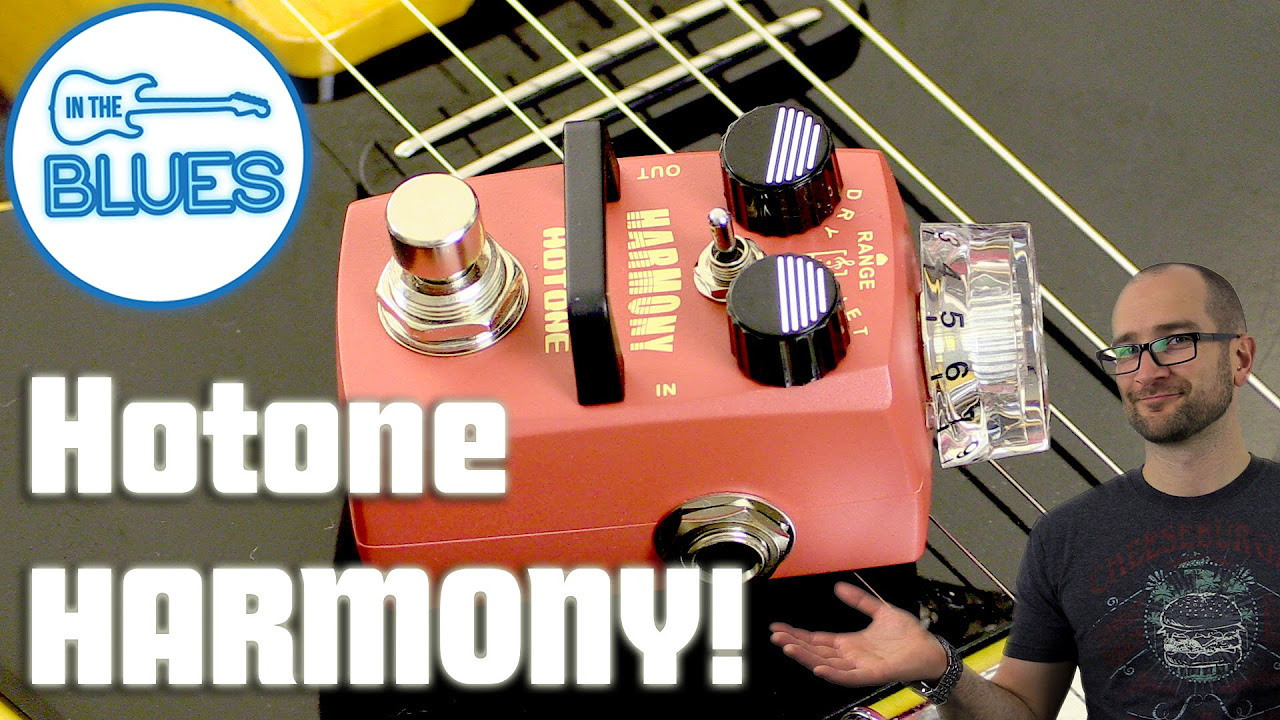 Hotone Harmony Pitch Shifter & Harmonizer Pedal - YouTube