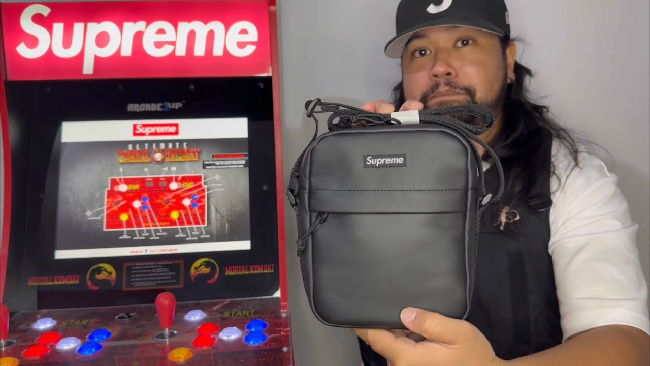Supreme FW23 Week 10 Unboxing!! Leather Shoulder Bag and S Logo