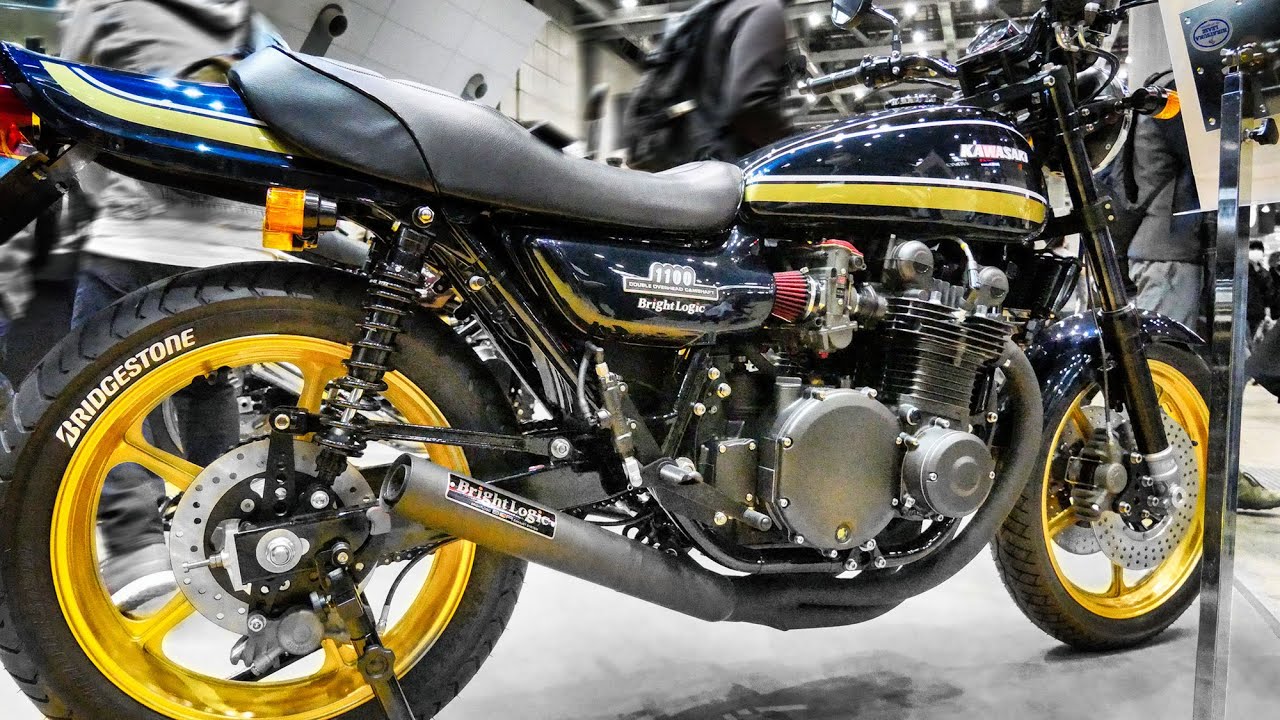 Kawasaki Z1 Custom Machine by Bright Logic - YouTube