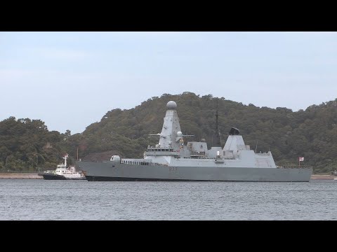 R*読様 イギリス海軍 駆逐艦ドーントレス チャレンジ R*読様 イギリス