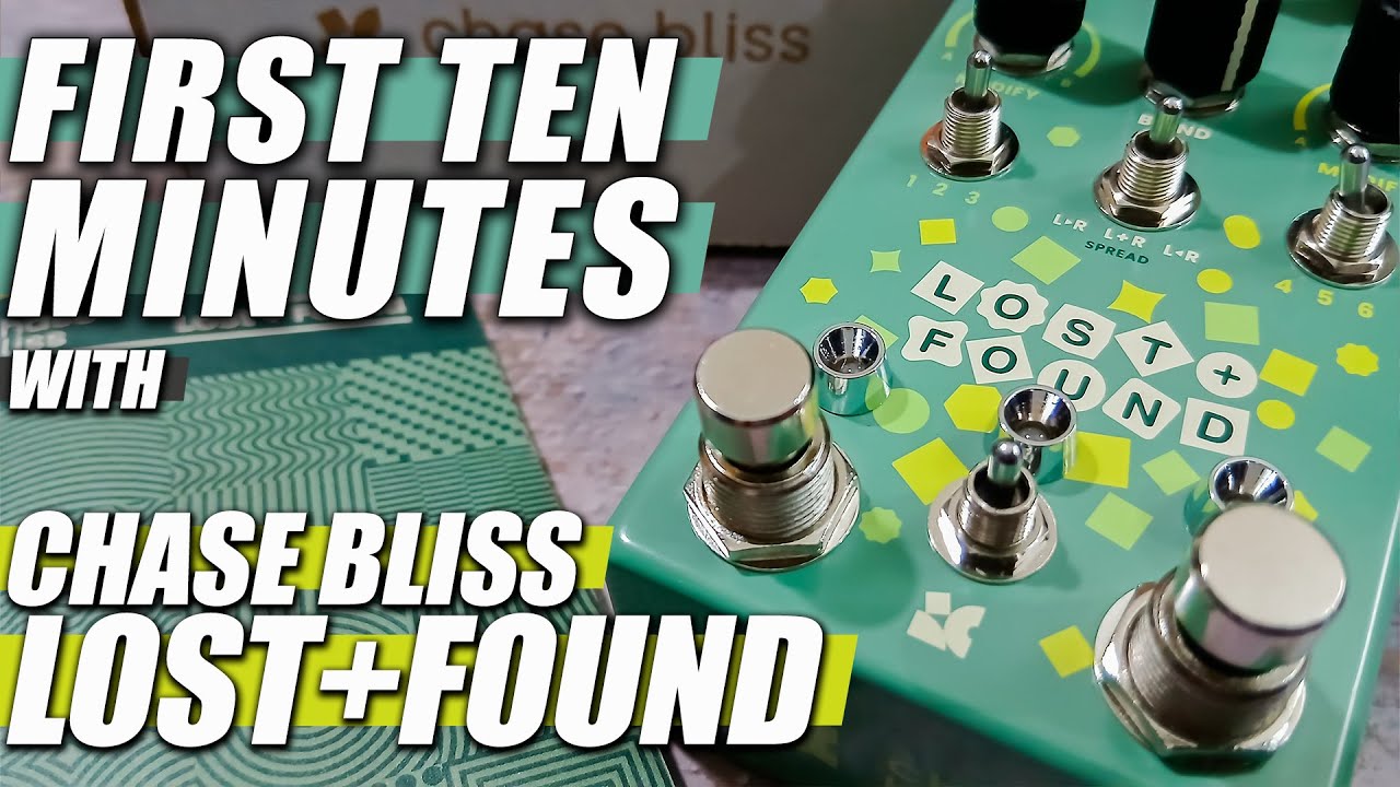 Chase Bliss LOST+FOUND // My First TEN Minutes // REVIEW [NO TALK