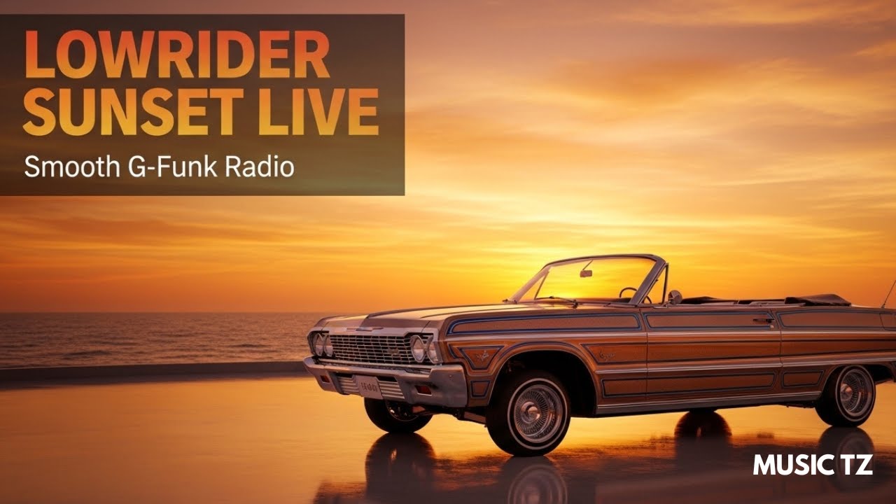 West Coast Rap Lounge Live – Chillhop G-Funk Playlist | LA Night