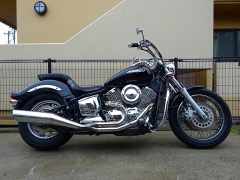 ドラッグスター1100(VP10J-001)エンジン始動 - YouTube