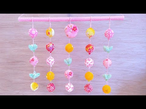 雛人形に添えて】✨🎎つるし飾りの作り方🎎✨【ひな祭り】Handmade