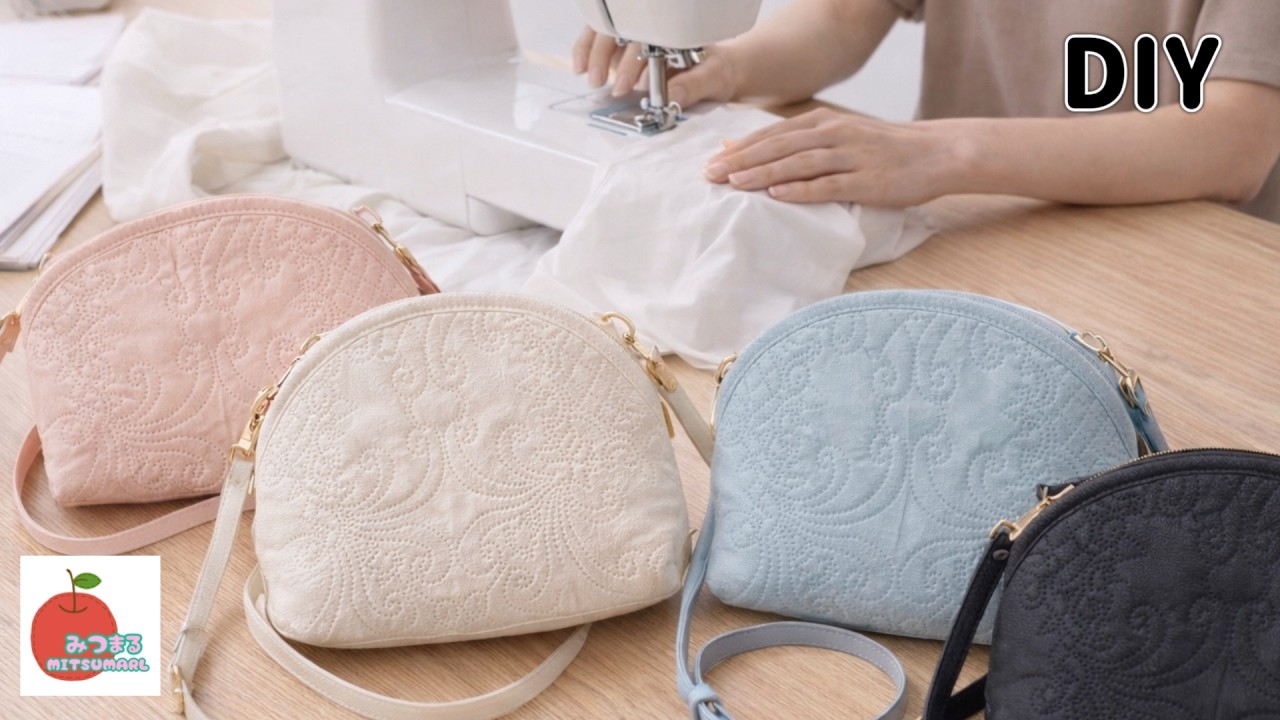 簡単！ファスナーバッグ】 ♪ seriaセリア カットクロス ♪ 100均 diy