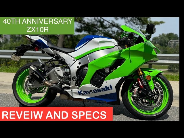 2024 Kawasaki Zx10r review,40th anniversary model - YouTube