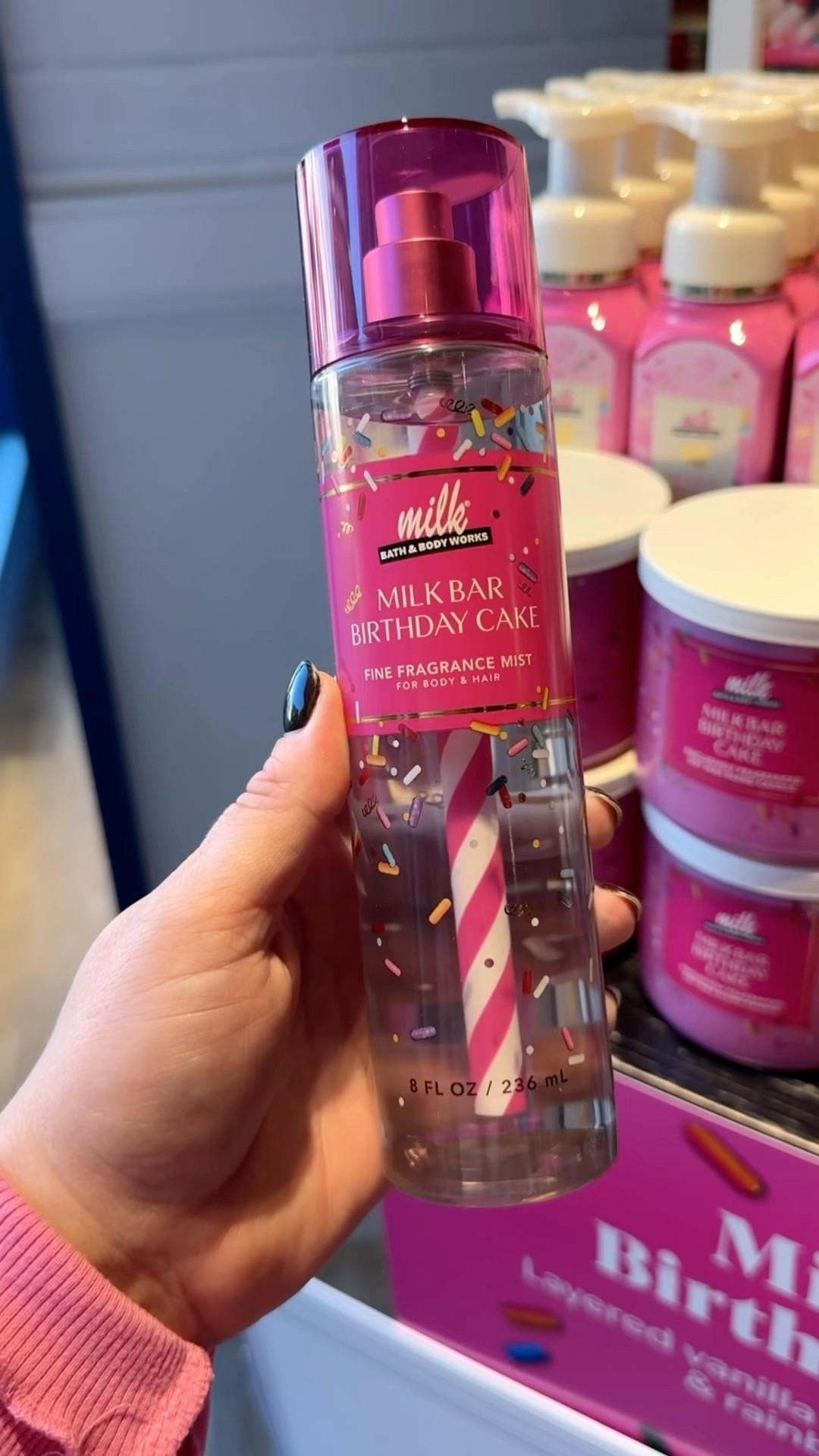 Bath & Body Works x Milk Bar 🎉🎂🥳 #fragrance #bathandbodyworks
