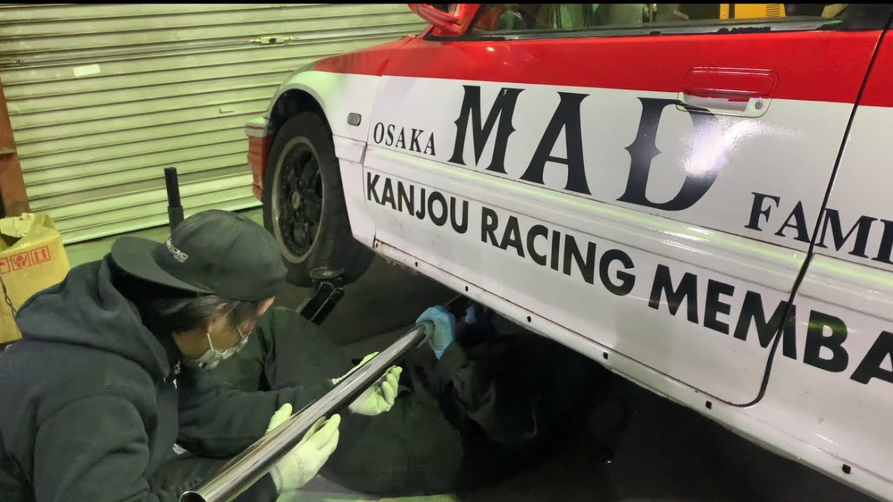 ぐだぐだDIY】シビックサイド出しマフラー - YouTube