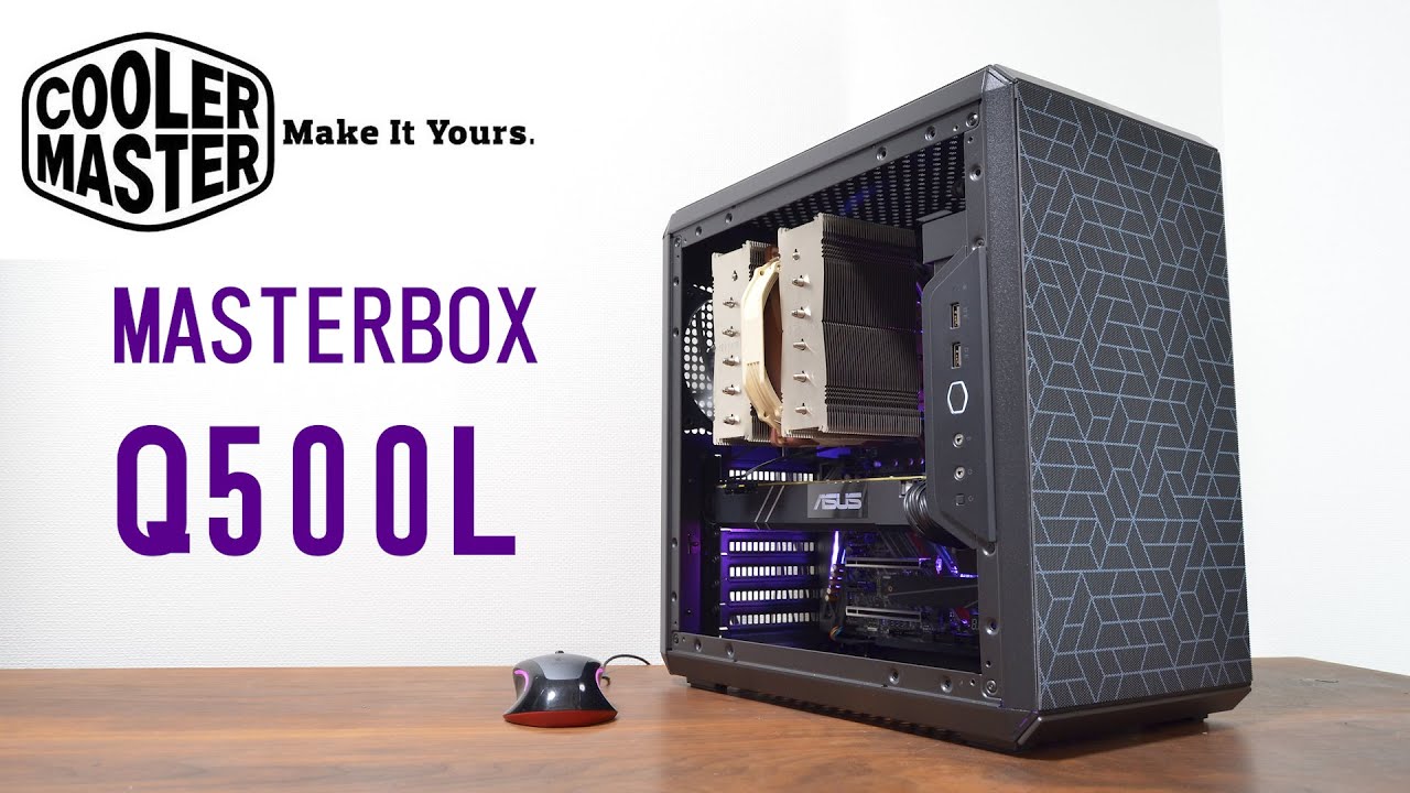Cooler Master Q500L - YouTube