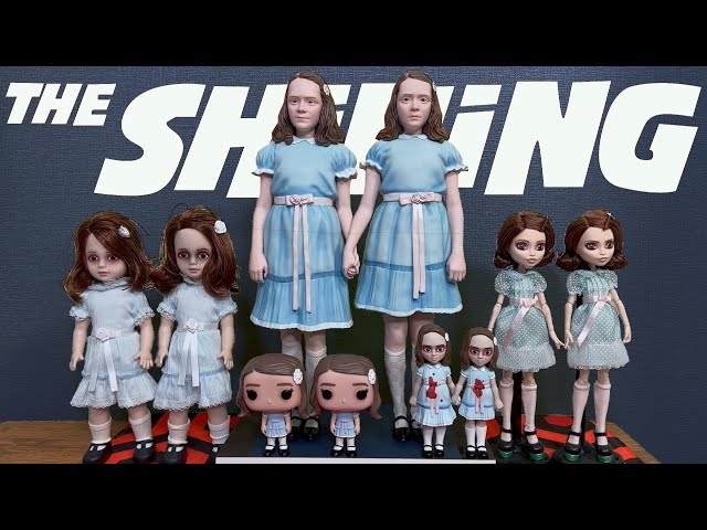 The Shining 35cm tall Grady twins statue unboxing【Medicom Toy