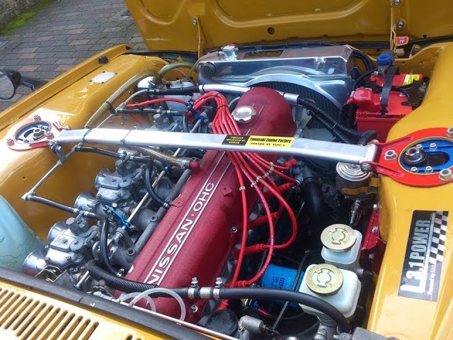 L28改3.1L 330PS ハコスカ L型L28改A型旧車箱スカS30Zケンメリジャパン