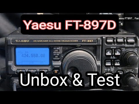 Unbox - Yaesu FT897D , 2025 & Overview - YouTube