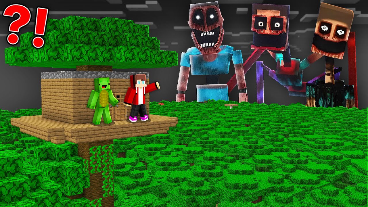 Myzen and Mikey vs. Minecraft's scariest Mimic residents! - YouTube