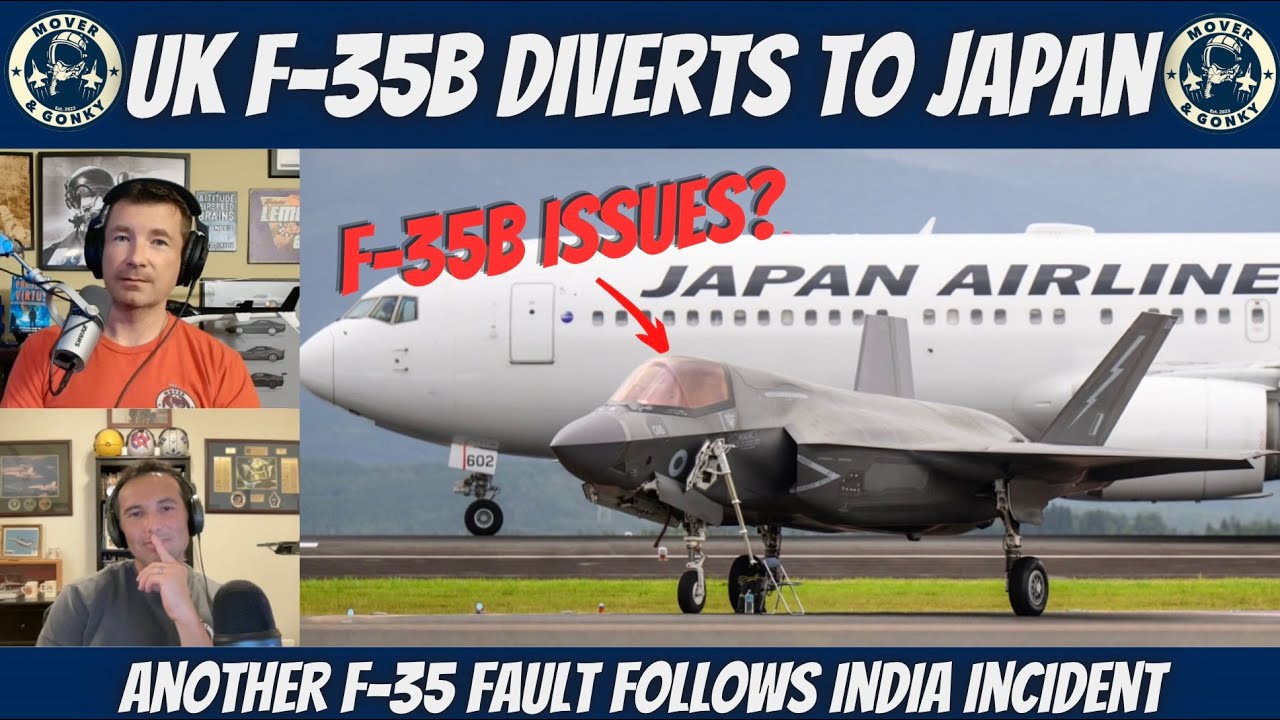 UK F-35B Emergency Landing in Japan — Jet Issue or Design Flaw? US
