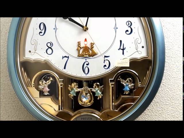 シチズン電波掛時計 パルミューズプレベール 4MN419-A05 Rhythm