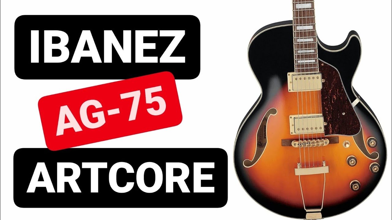 🔥 IBANEZ Hollow Guitar! 🔥 Ibanez Artcore AG-75 Review in Spanish