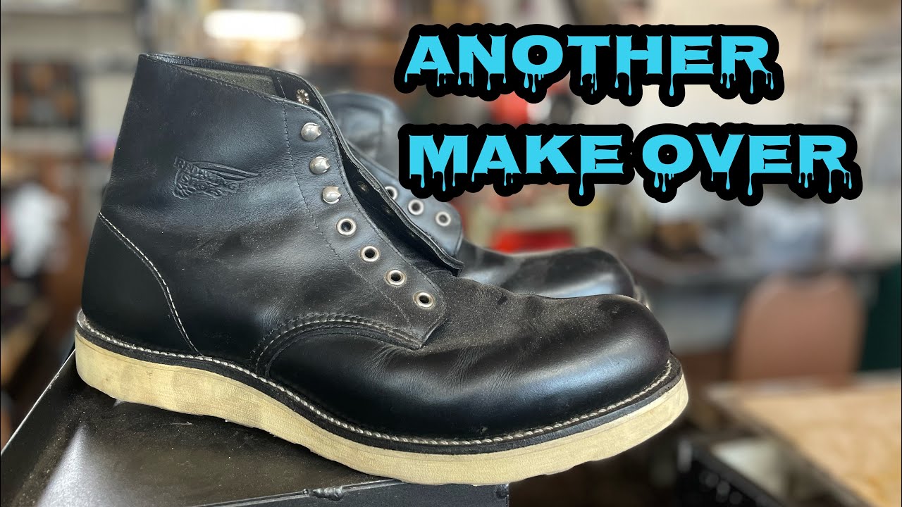 Redwing 8165 With Christy Thick Camo Soles #redwingheritage