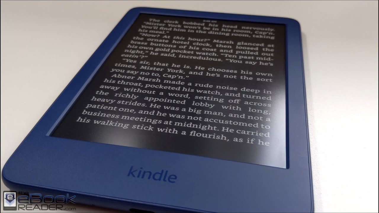 2022 Kindle Review - Denim Blue (11th gen) - YouTube