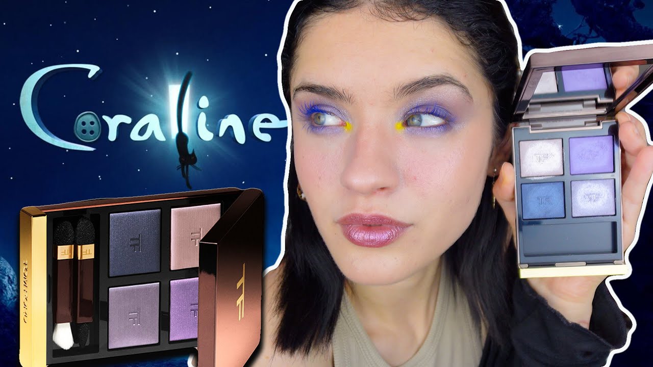 Tom Ford Daydream Palette | A Coraline Inspired Look 💙 - YouTube