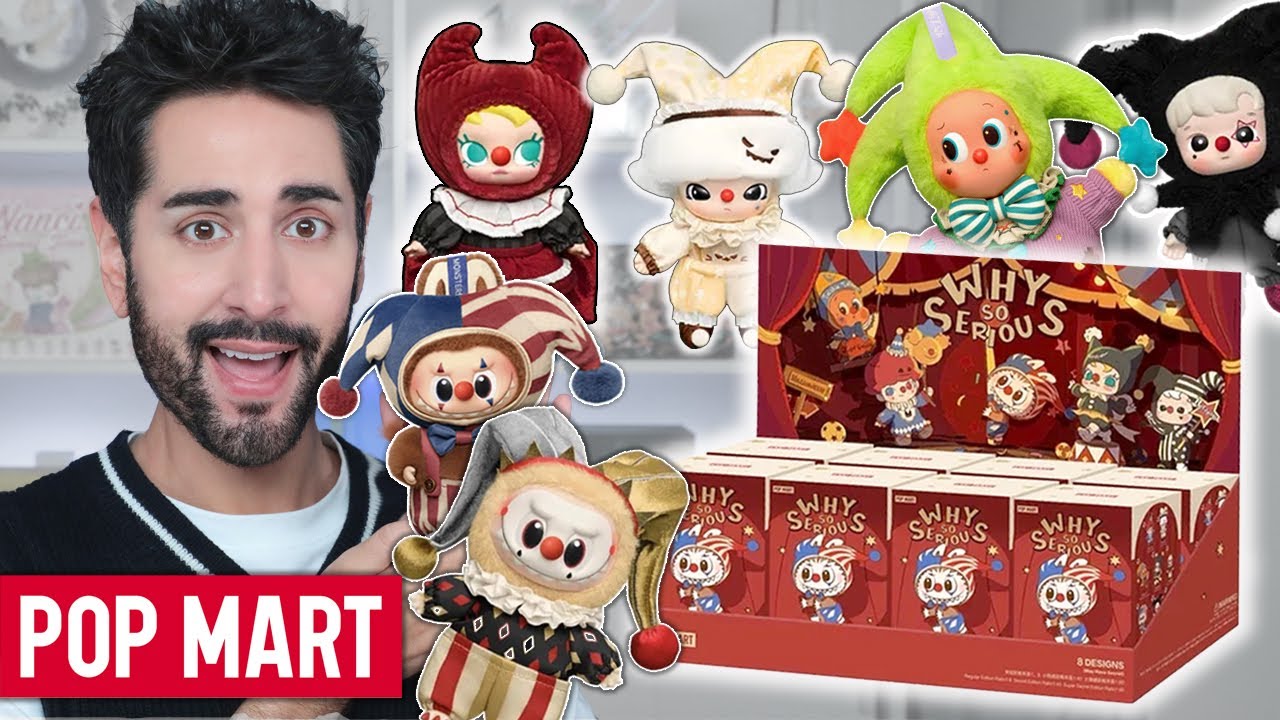 POP MART - Why So Serious - FULL SET Unboxing! 💜 LABUBU, MOLLY