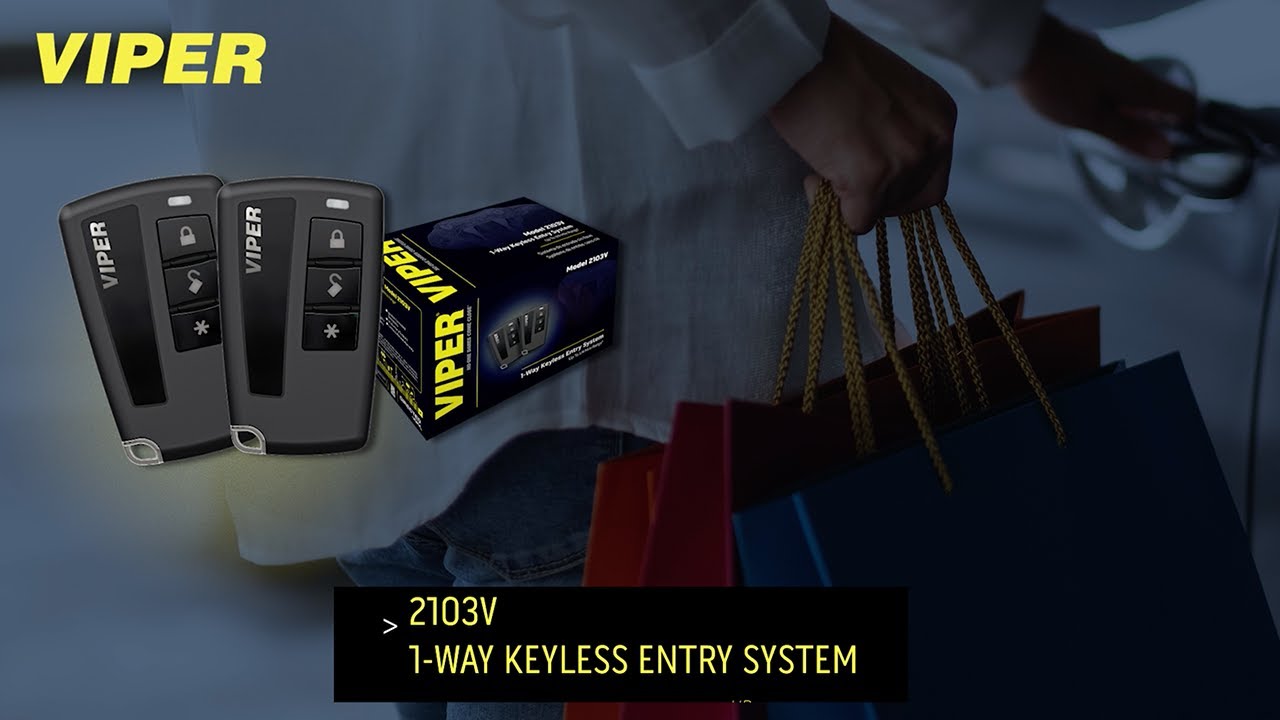 VIPER 2103V – The Ultimate 1-Way Keyless Entry System! - YouTube