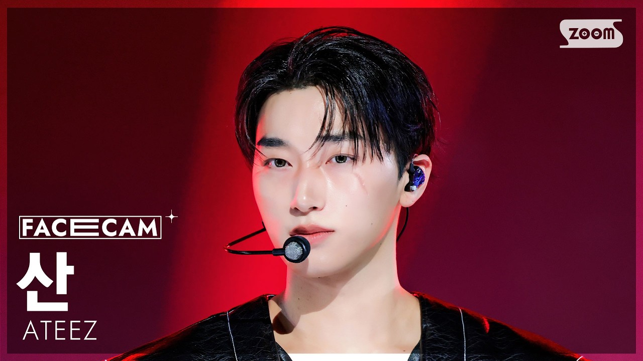 페이스캠4K] 에이티즈 산 'Adrenaline' (ATEEZ SAN FaceCam) @SBS