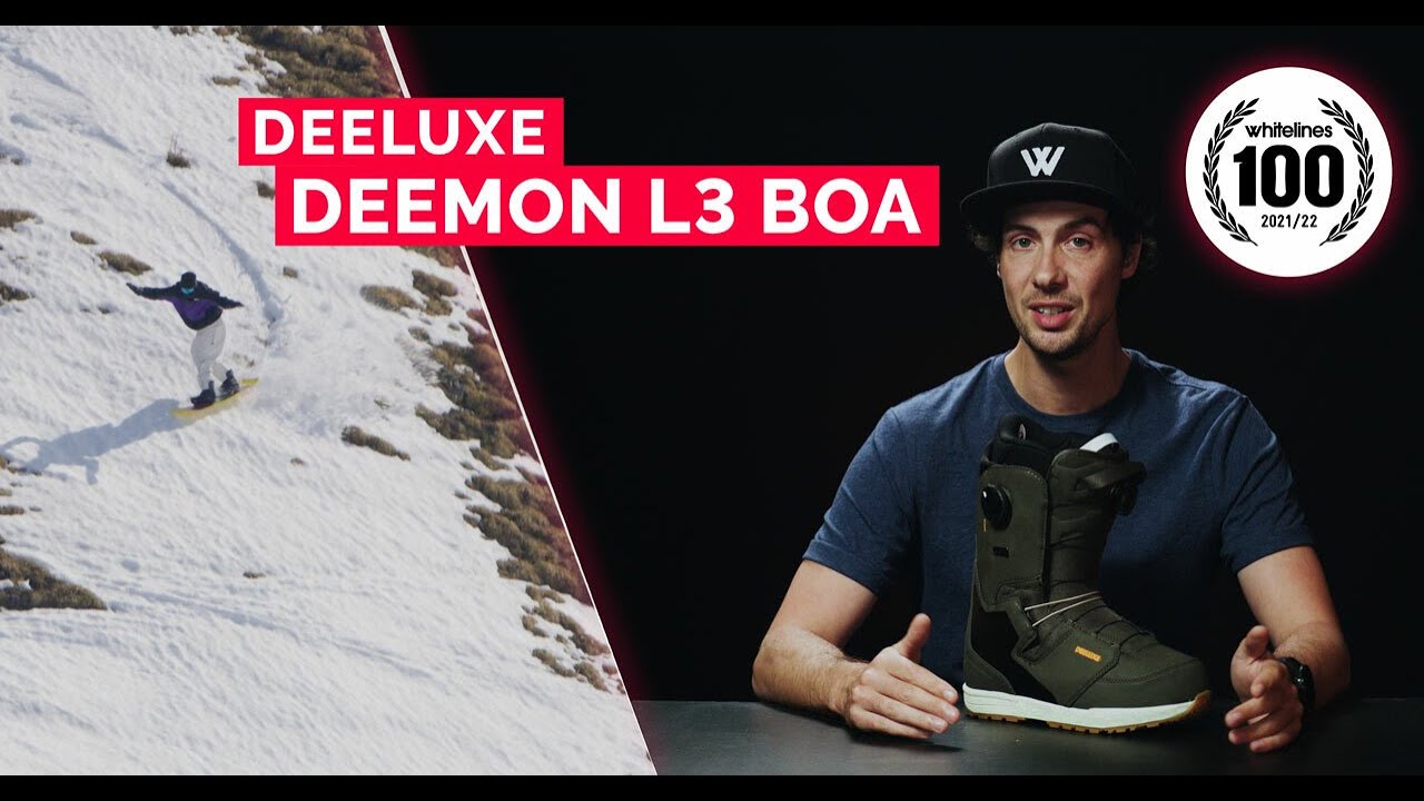 Deeluxe Deemon L3 Boa 2022 Snowboard Boots Review - YouTube