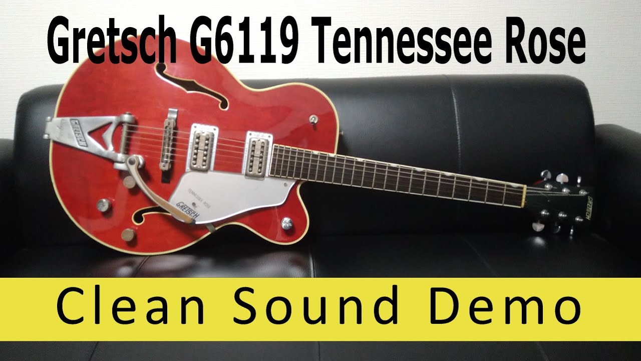 クリーンサウンドが綺麗！】Gretsch G6119 Tennessee Rose〜Guitar