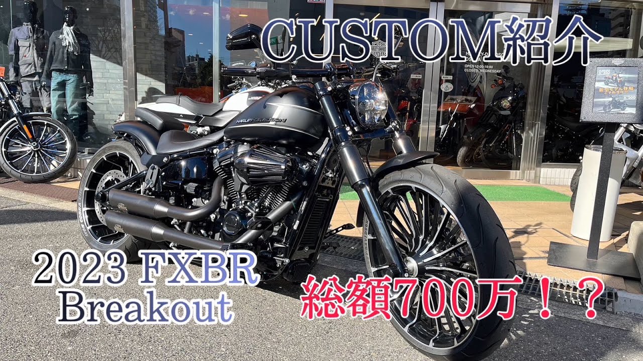 最強】2023最後の大カスタム！！FXBRブレイクアウトを真っ黒に変身