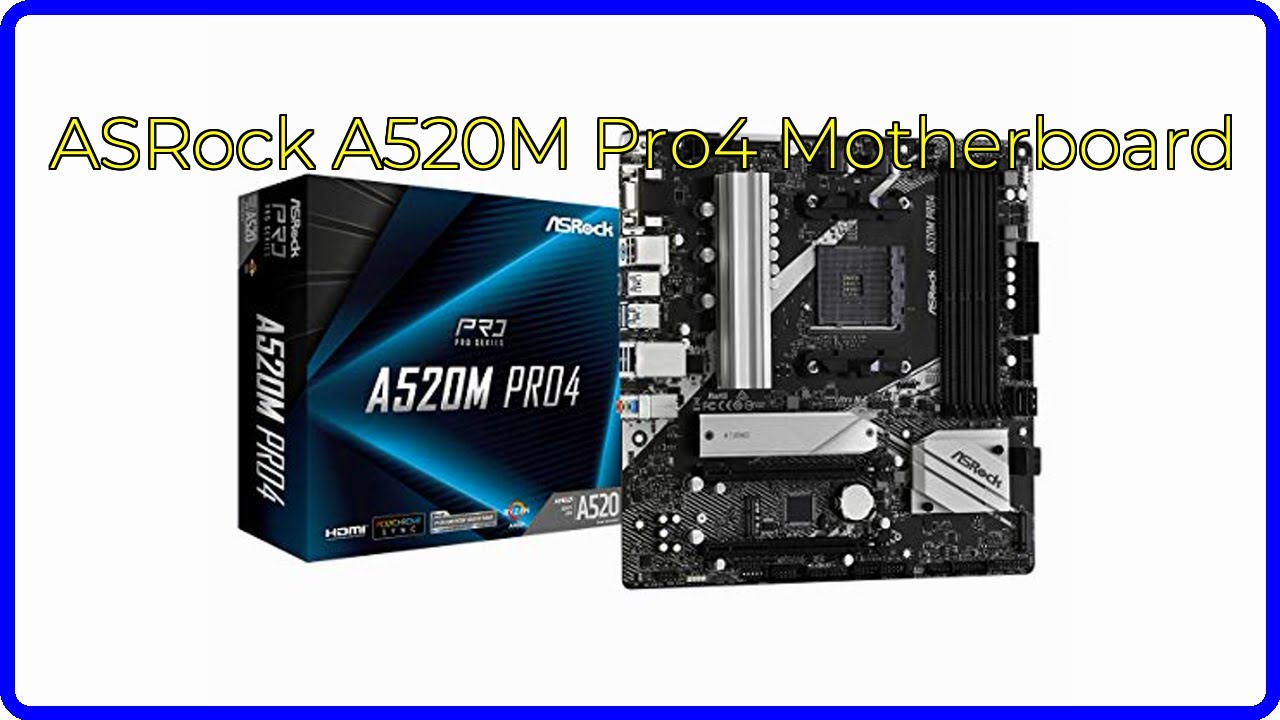ASRock A520M Pro4 - buy motherboard: prices, reviews