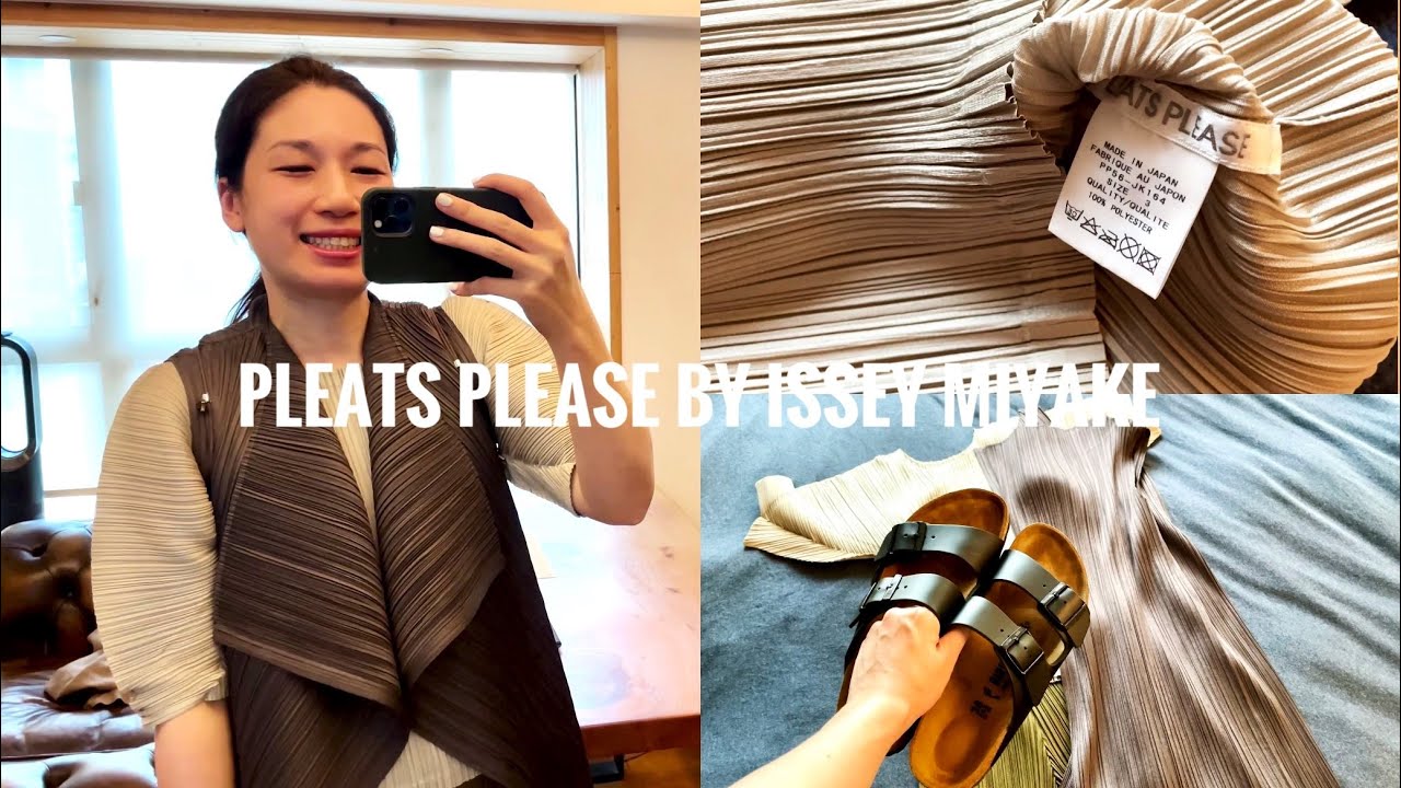 Pleats Please by Issey Miyake | OOTD 3 - YouTube