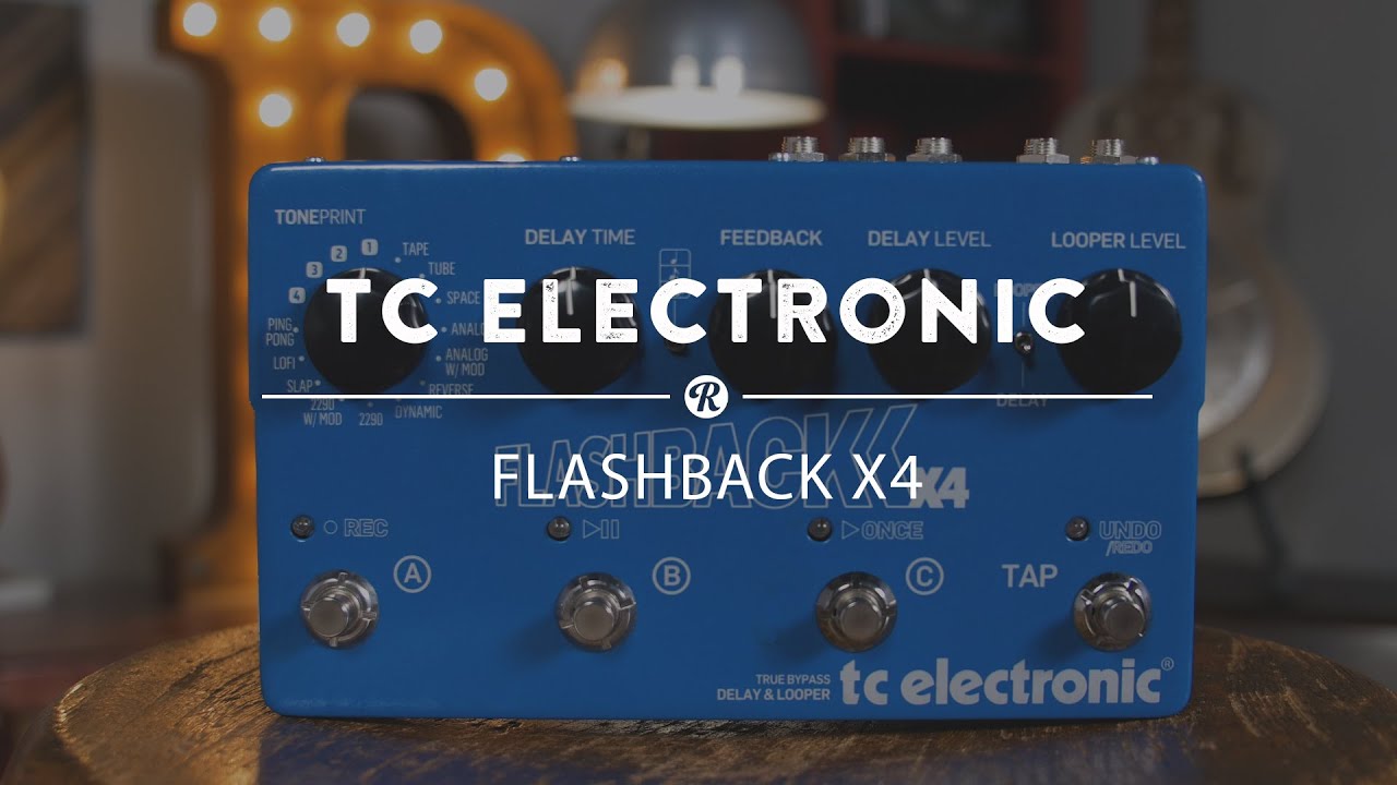 TC Electronic Flashback X4 Delay and Looper Pedal | Reverb