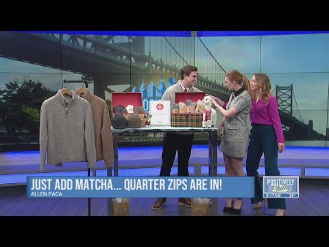 Cozy Up to this Alpaca Quarter Zip | Positively Philly - YouTube