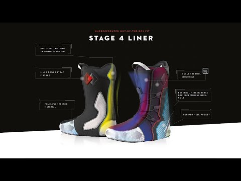 DEELUXE Stage 4 Snowboard Liner - Next Generation Snowboard Boot
