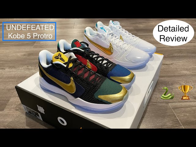 Undefeated x Nike Kobe 5 Protro Pack - Detailed Review (1996 Draft