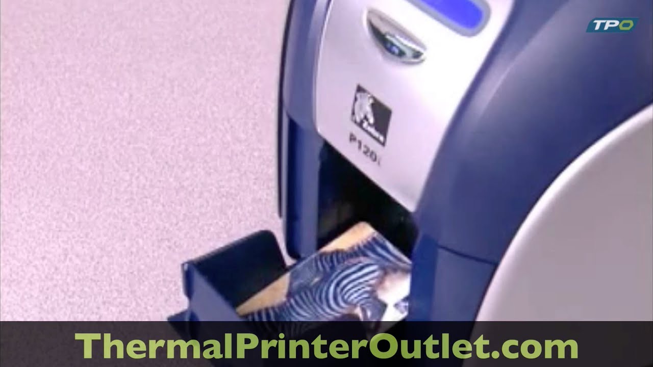 WM120i & P120i Zebra Card Printer Final Setup - YouTube