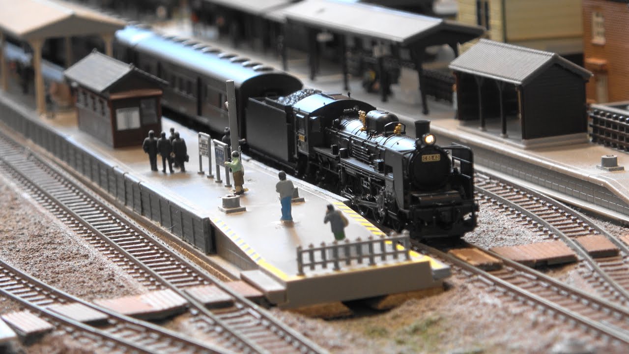 TOMIX C55 宗谷本線普通列車 - YouTube