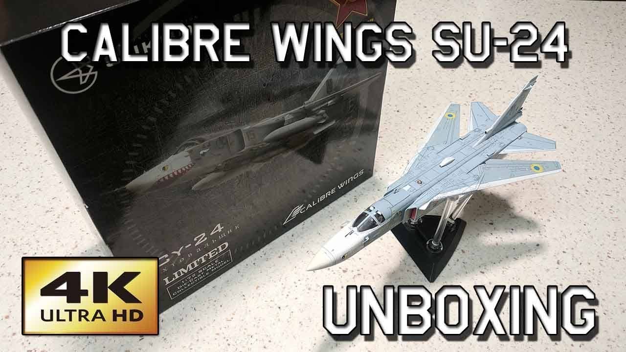 Calibre Wings SU-24 Fencer 1/72 Scale Unboxing - YouTube