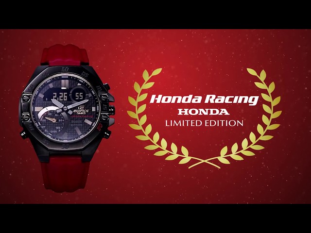 EDIFICE Honda Racing Limited Edition ECB10HR - YouTube