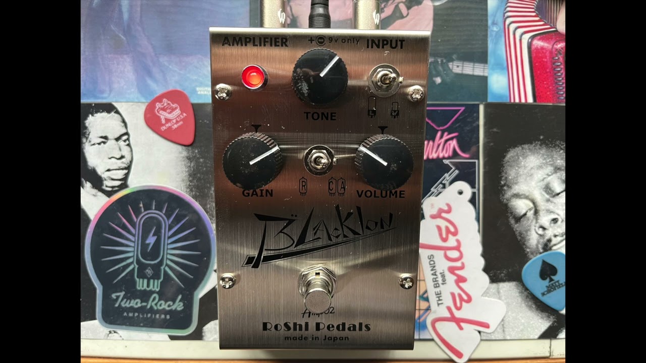 RoShi Pedals BLACKLON - YouTube