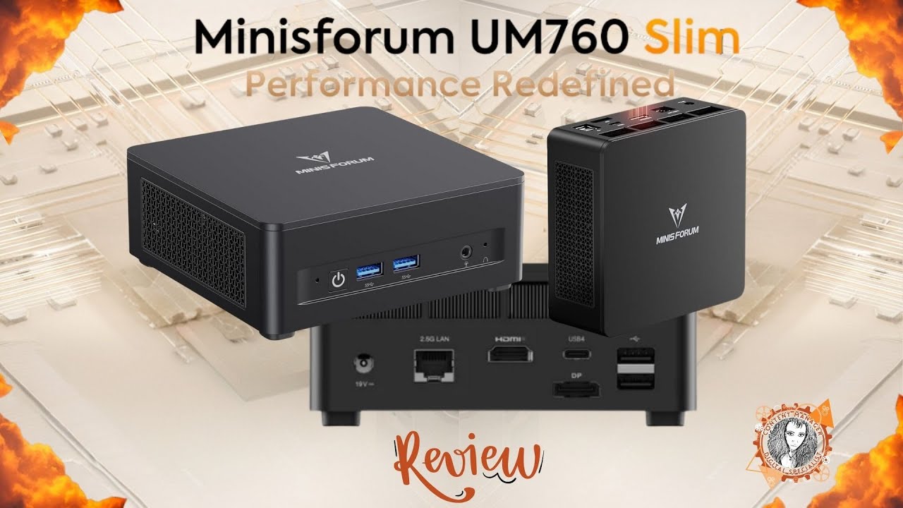 Minisforum UM760 Slim MINI PC - YouTube
