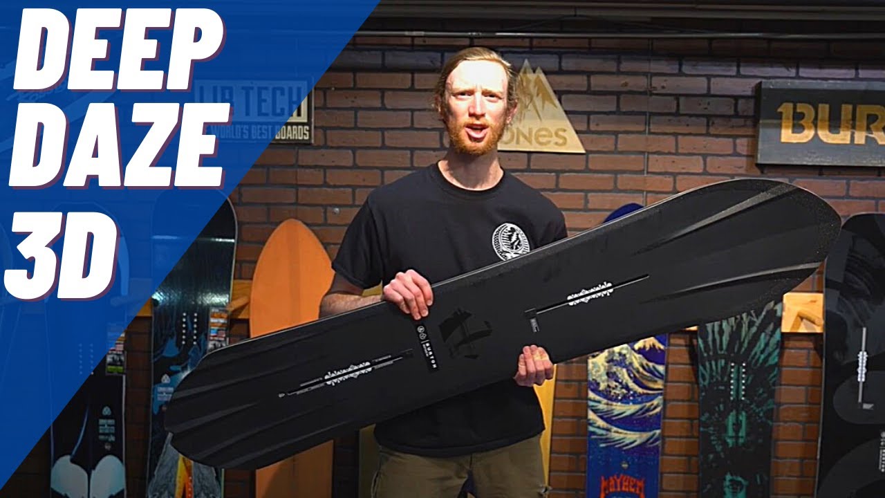 Burton 3D Deep Daze Snowboard Review - YouTube