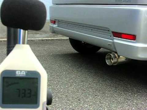 WirusWin】ホンダ バモス (中期,後期)用コンパクトマフラー【バッフル