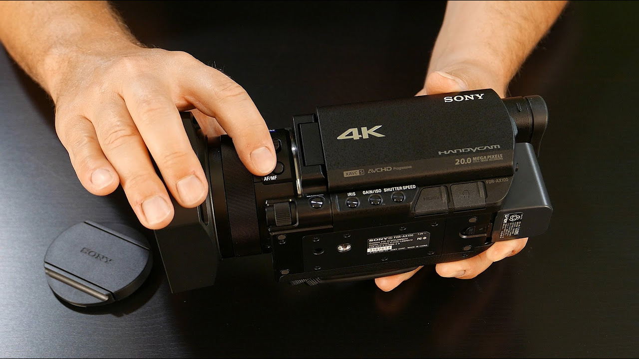 Sony FDR-AX100: A Guided Tour of the Sony FDR-AX100 4K Ultra HD