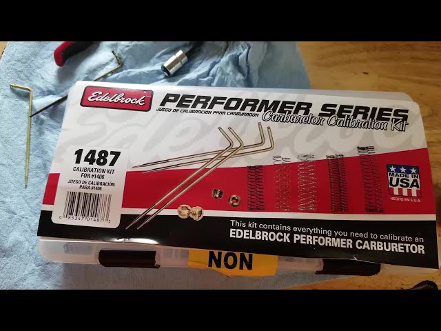 Edelbrock Performer Series Carburetor Tuning Kit 1487 - YouTube