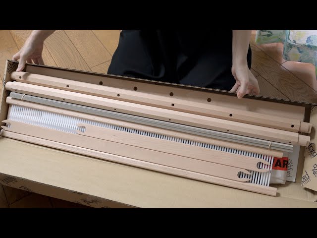 NEW卓上織り機！アシュフォード80cmを組み立てます。 - YouTube